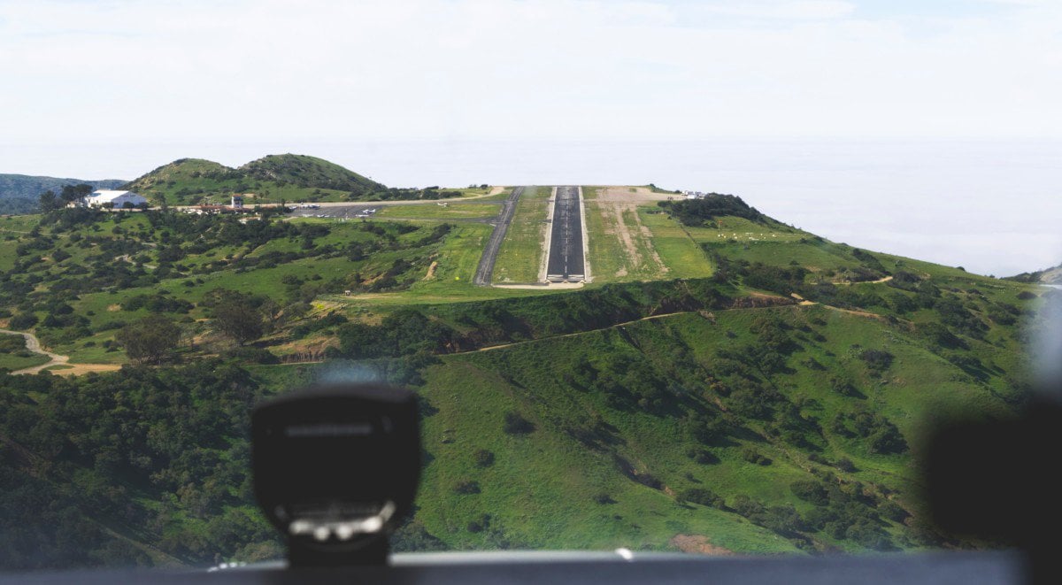 Mountain airport