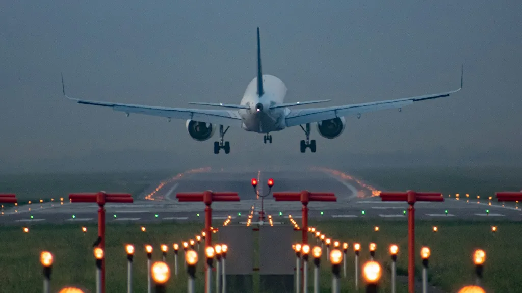 crosswind landing