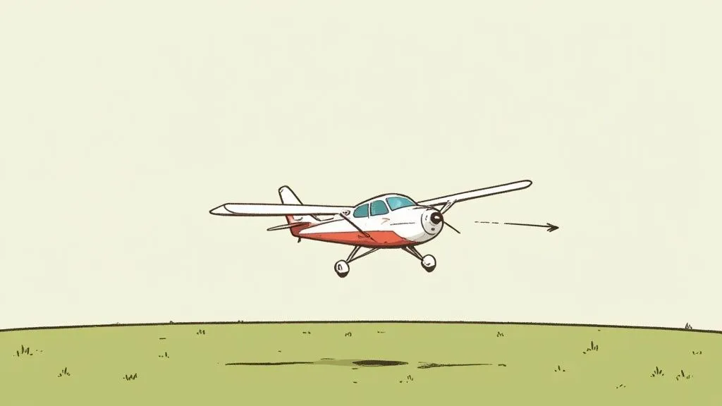 soft field landing