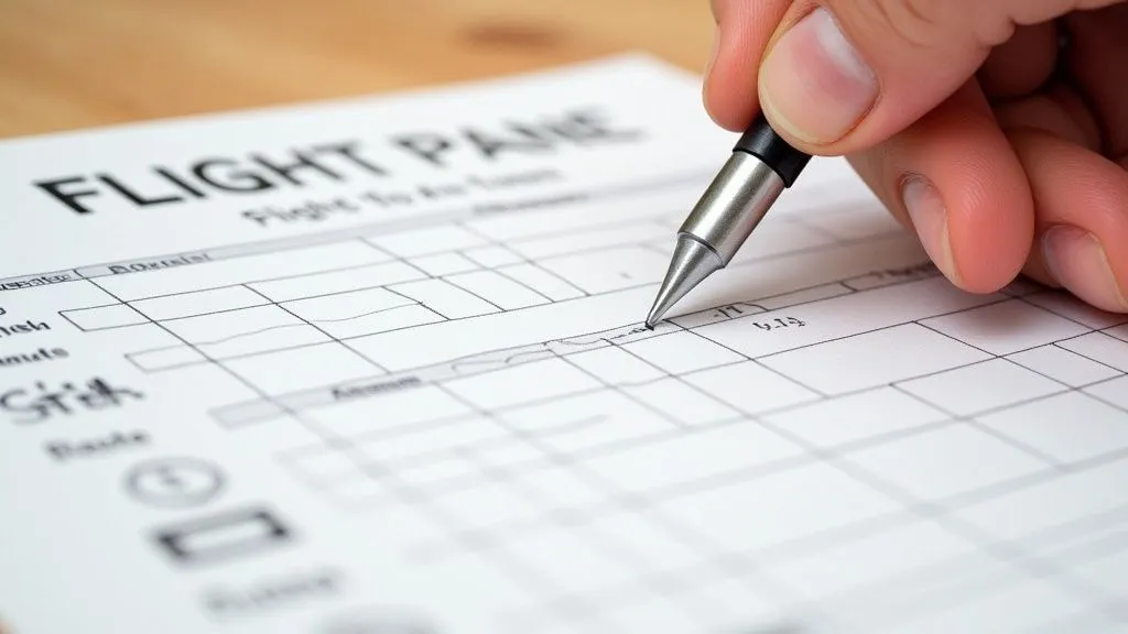 writing a flight plan